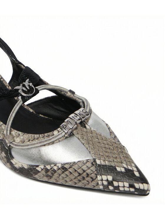 PINKO Балетки PINKO Gianira 30 SD0547 P042 Сірий