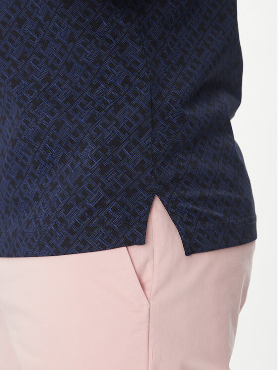 Tommy Hilfiger Tommy Hilfiger Polo marškinėliai Monogram MW0MW39218 Tamsiai mėlyna Regular Fit