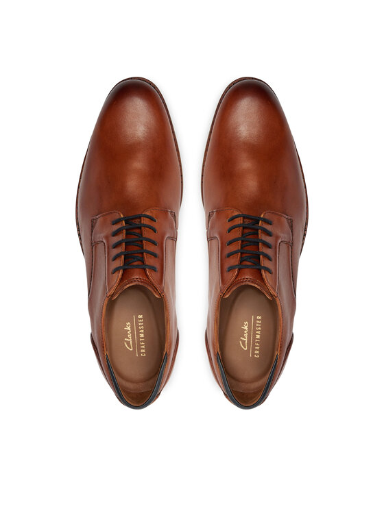 Clarks Īsi apavi Clarks Craftarlo Lace 26177697 Brūns
