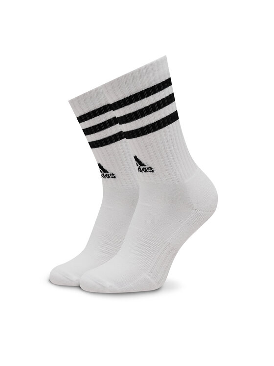 adidas Dolge nogavice adidas 3-Stripes Cushioned Crew Socks 3 Pairs IC1323 Siva