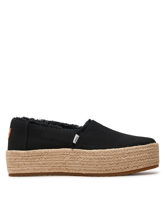 Toms Еспадрильї Toms Valencia 10019795 Чорний