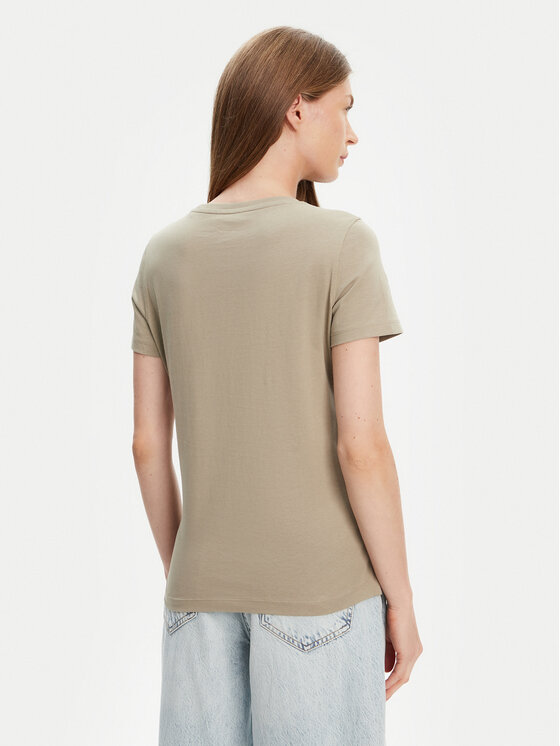 Guess Guess Футболка W5YI40 I3Z14 Зелений Regular Fit