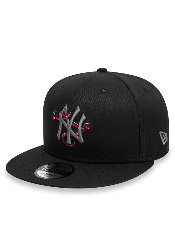 New Era Cepure ar nagu New Era MLB Icon 9FIFTY New York Yankees 60595230 Melns