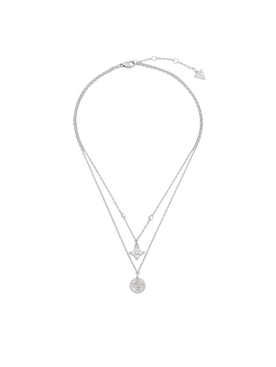Guess Κολιέ Guess JUBN06 468JW Ασημί