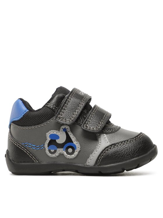 Geox Poltopánky Geox B Elthan Boy B361PA 0MEBC C0245 Čierna