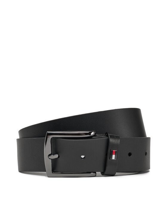 Tommy Hilfiger Curea pentru Bărbați Tommy Hilfiger Denton 3.5 Ext AM0AM13536 Negru