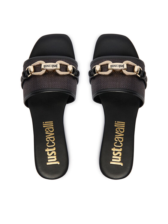 Just Cavalli Шльопанці Just Cavalli 80RA3S81 ZSE61 Чорний