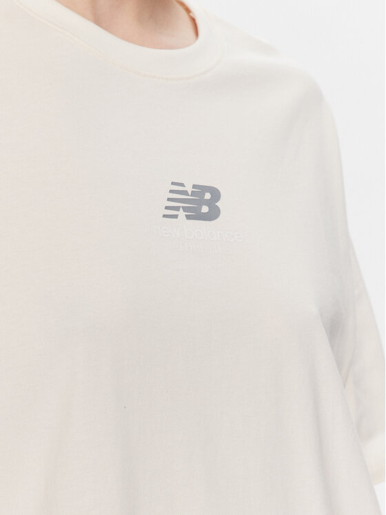 New Balance New Balance Camiseta WT31511 Beis Oversize