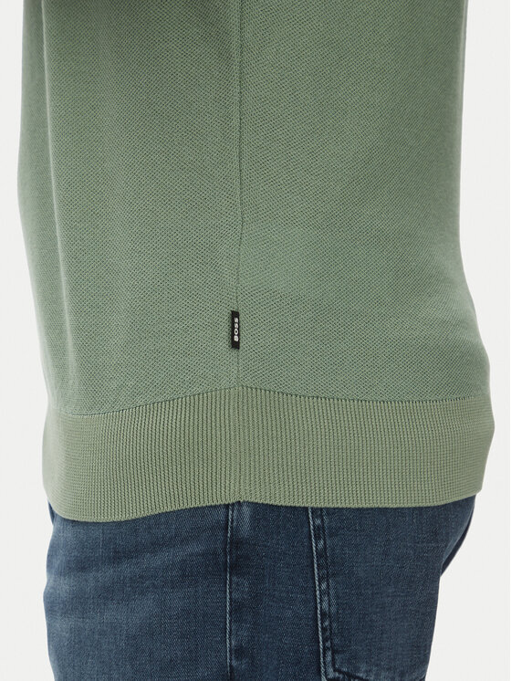 BOSS BOSS Футболка Jianfranco 50537642 Зелений Regular Fit