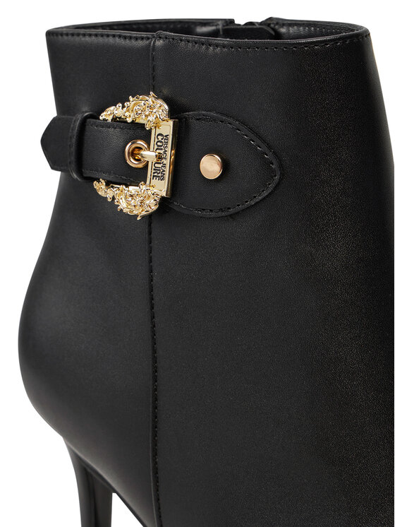 Versace Jeans Couture Μποτάκια Versace Jeans Couture Scarlett 77VA3S57 Μαύρο
