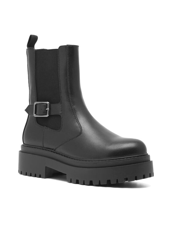 Jenny Fairy Īsie zābaki Jenny Fairy SILJE WS5196-04 Melns