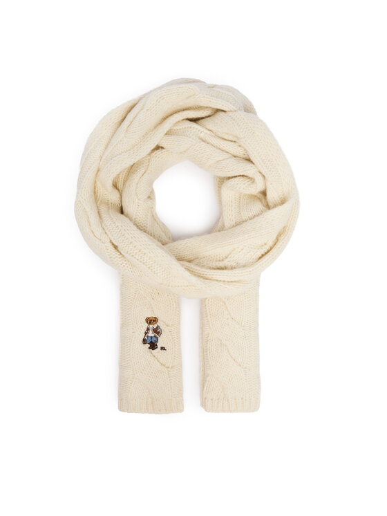 Polo Ralph Lauren Šal Polo Ralph Lauren 455P23849001 Krem