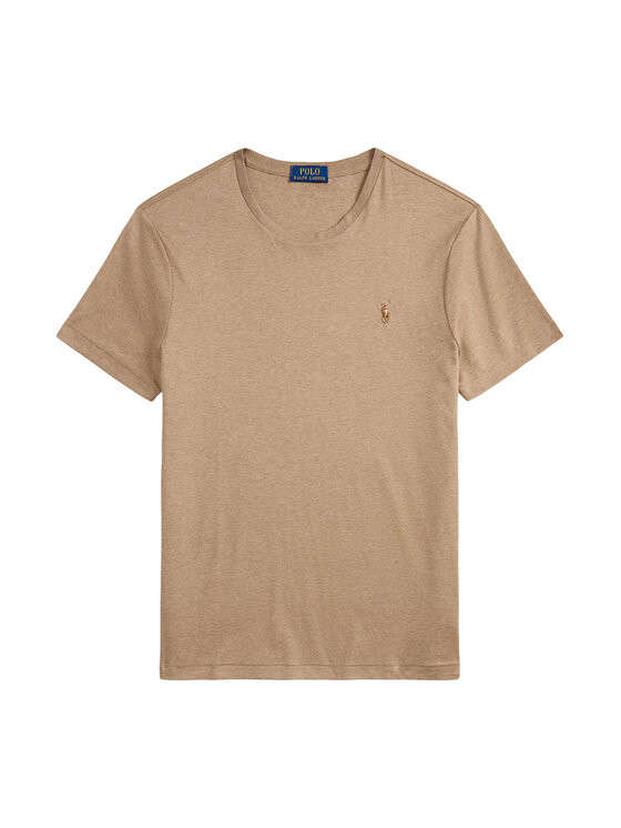Polo Ralph Lauren Polo Ralph Lauren Camiseta 710740727103 Beis Custom Slim Fit