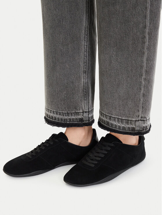 Calvin Klein Snīkeri Calvin Klein Baller Sneaker Laceup HW0HW03263 Melns