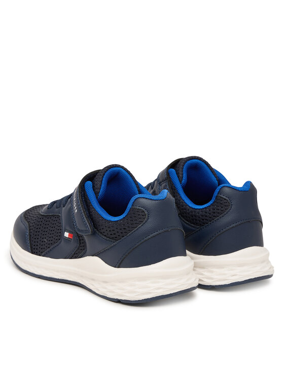 Tommy Hilfiger Αθλητικά Tommy Hilfiger Low Cut Lace-Up T3X9-34378-1697 S Σκούρο μπλε