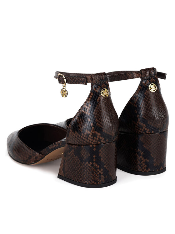 Nine West Обувки на ток Nine West WFA3358-1 Кафяв