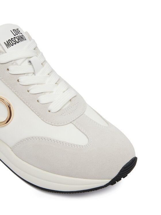 LOVE MOSCHINO Снікерcи LOVE MOSCHINO JA15344G1OINC10A Білий