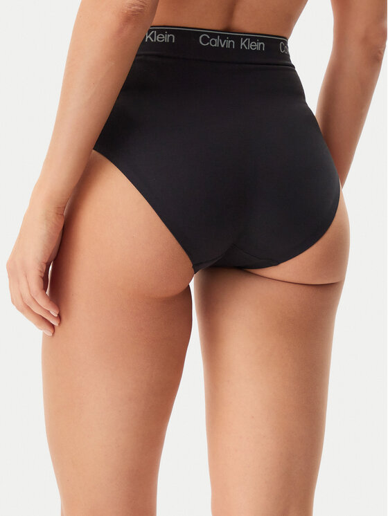 Calvin Klein Underwear Calvin Klein Underwear Klasične spodnje hlačke z visokim pasom LV00QF8282 Črna
