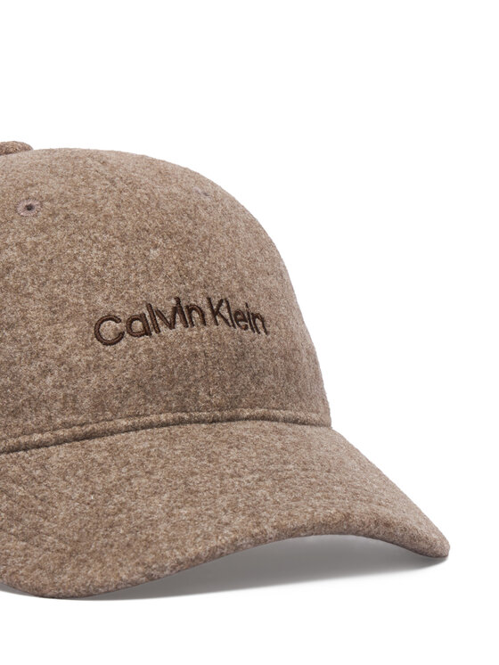 Calvin Klein Cappellino Calvin Klein Embroidered Titlecase Logo Felt LV04D5131G Marrone