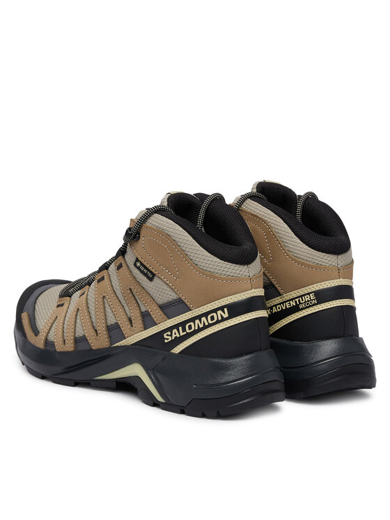 Salomon Trekingová obuv Salomon X-ADVENTURE RECON MID GORE-TEX L49219000 Hnědá