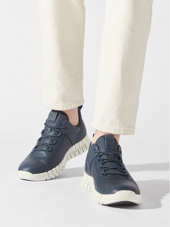 ECCO Polobotky ECCO Gruuv M 52520450595 Modrá