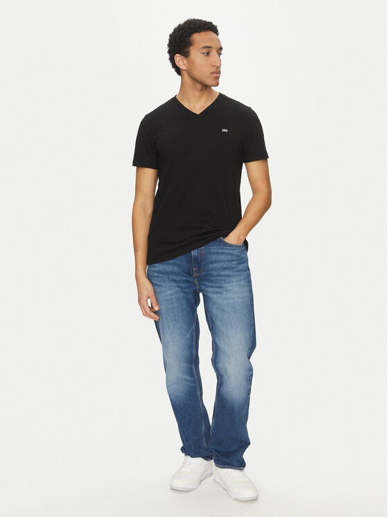 Gap Gap Футболка 502020-03 Чорний Regular Fit
