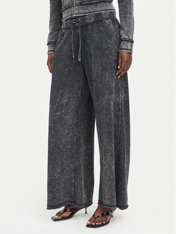 Juicy Couture Juicy Couture Sportinės kelnės JCWBJ226321 Juoda Relaxed Fit