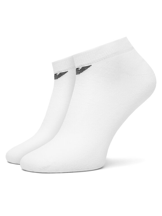 Emporio Armani Короткі шкарпетки Emporio Armani EM000550 AF14446 M0066 Білий