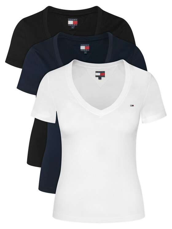 Tommy Jeans Tommy Jeans Conjunto de camisetas DW0DW23005 De color Slim Fit