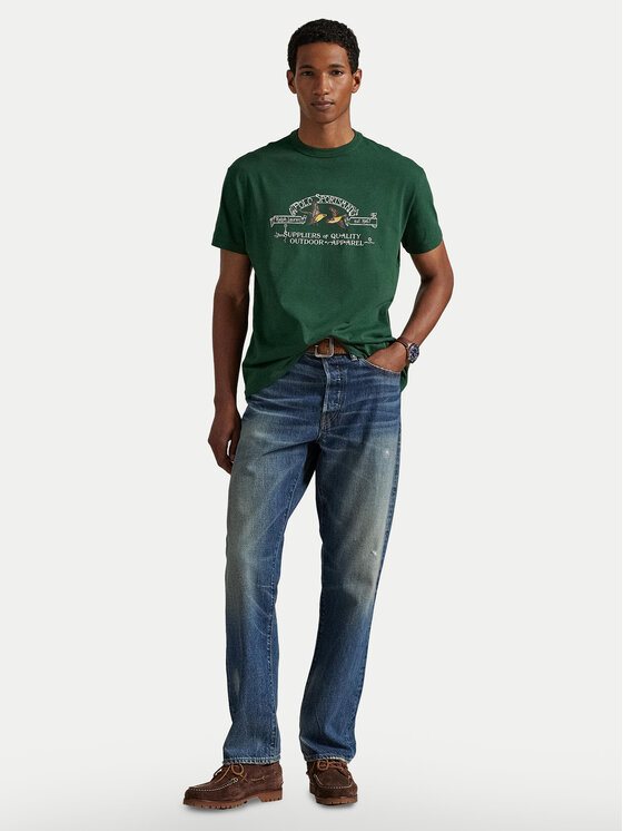 Polo Ralph Lauren Polo Ralph Lauren Camiseta 710981142004 Verde Classic Fit