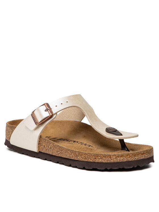Birkenstock В'єтнамки Birkenstock Gizeh Bs 943873 Білий