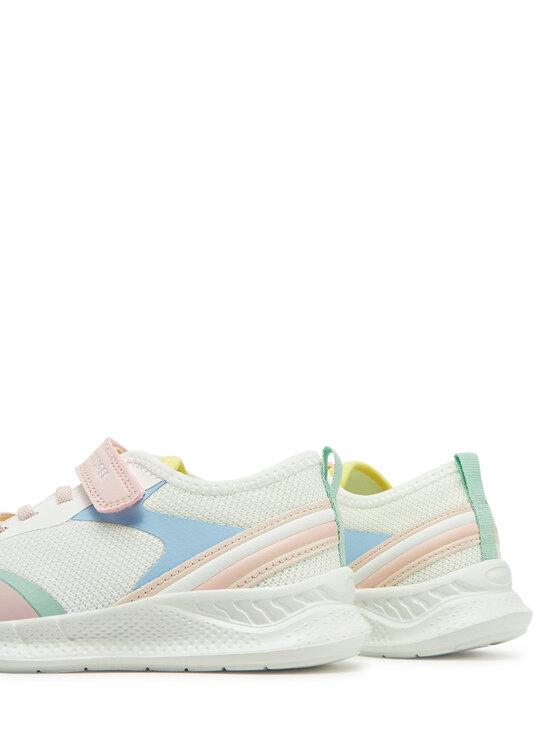 Tommy Hilfiger Сникърси Tommy Hilfiger Low Cut Lace-Up/Velcro Sneaker T1A9-33755-1697 S Цветен