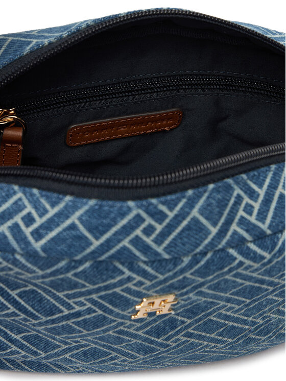 Tommy Hilfiger Soma Tommy Hilfiger Popette Camera Bag Denim Flag AW0AW18610 Zils