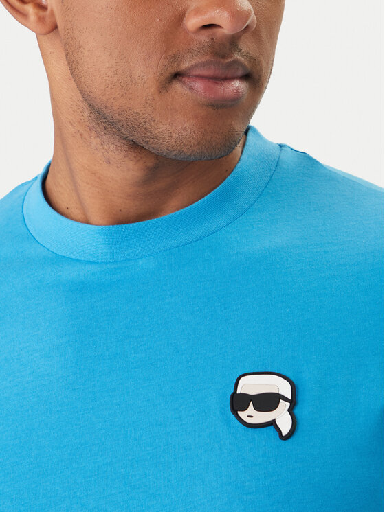KARL LAGERFELD KARL LAGERFELD Camiseta 755710 562224 Azul Regular Fit