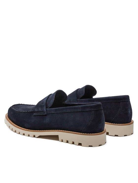 BOSS Loaferice Boss Tirian Sd 50517143 Tamnoplava