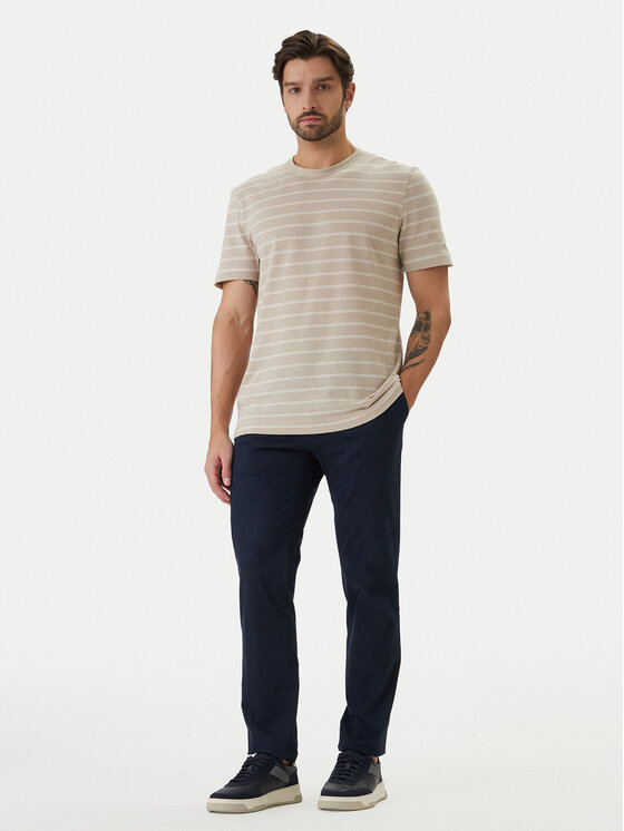 BOSS BOSS Camiseta H-Taut 235 50559166 Beis Regular Fit