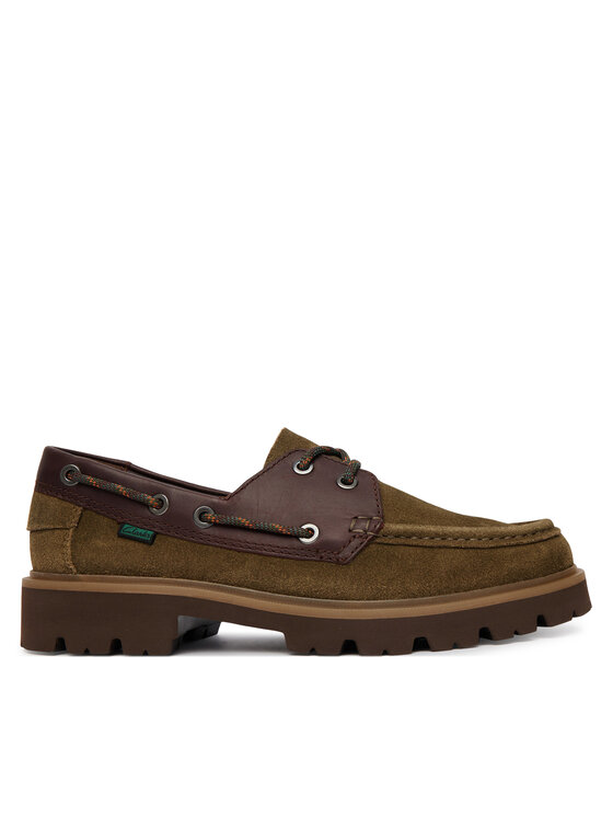 Clarks Лофери Clarks Cleyhill Boat 26186180 Хакі