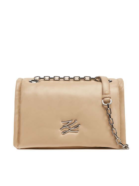 KARL LAGERFELD Дамска чанта KARL LAGERFELD A1W30173 Бежов