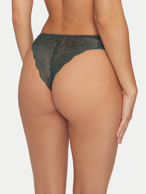 Chantelle Chantelle Στρίνγκ Soft Stretch C11GG0 Πράσινο