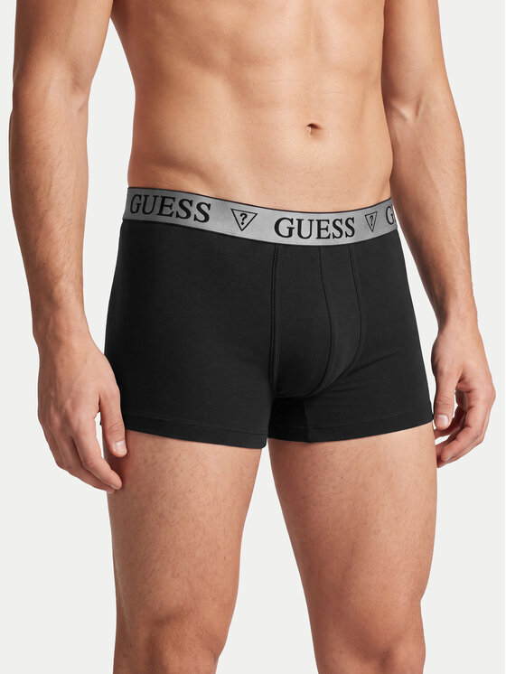Guess Guess Conjunto de calzoncillos boxer U5BG65 KCD31 Negro