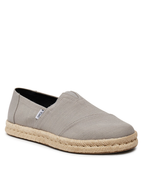 Toms Espadrilky Toms TOMS-Alp Rope 2.0 10019866 Sivá