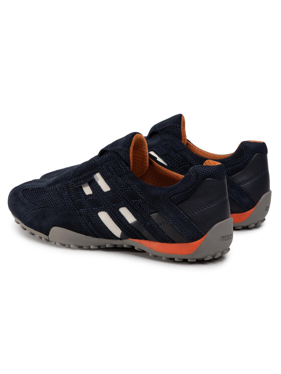 Geox Nizki čevlji Geox U Snake L U4207L 02214 C4002 Mornarsko modra