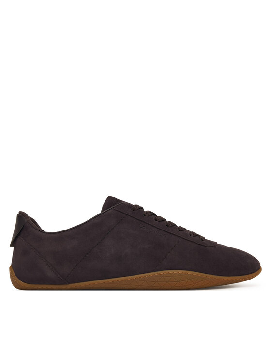 Calvin Klein Sneakersy Calvin Klein Baller Sneaker Laceup HW0HW03263 Bordó