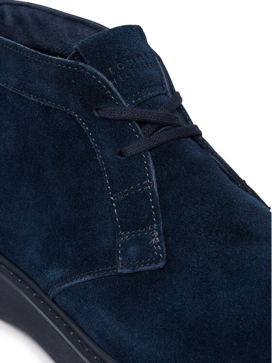 Tommy Hilfiger Polacchine Tommy Hilfiger Comfort Suede Chukka FM0FM06074 Blu scuro
