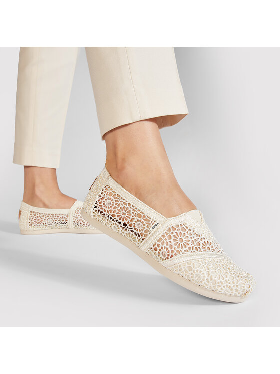 Toms Nizki čevlji Toms Alpargata 10016241 Bež