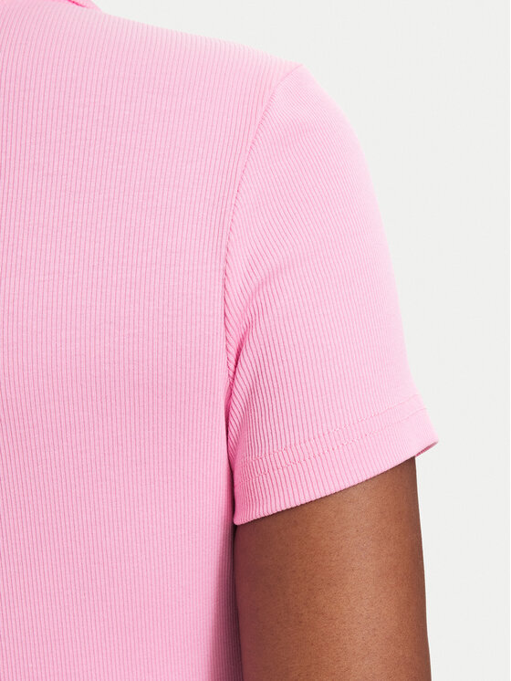 Tommy Jeans Tommy Jeans Polo DW0DW22327 Rosa claro Slim Fit