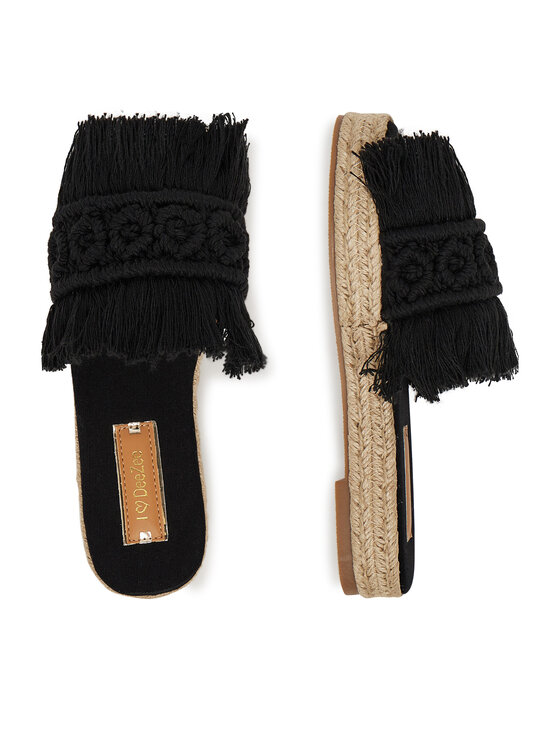DeeZee Espadrilky DeeZee S294 Čierna