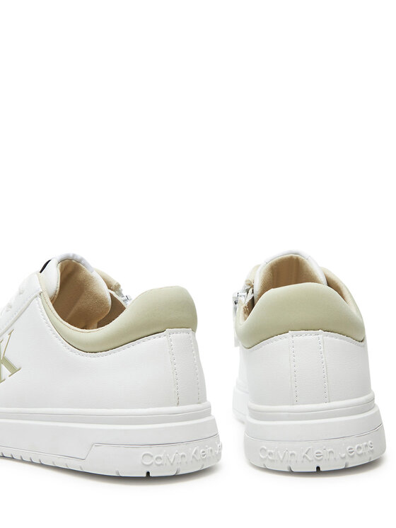 Calvin Klein Jeans Sneakers Calvin Klein Jeans Low Cut Lace-Up Sneaker V3X9-81058-1464 S Alb