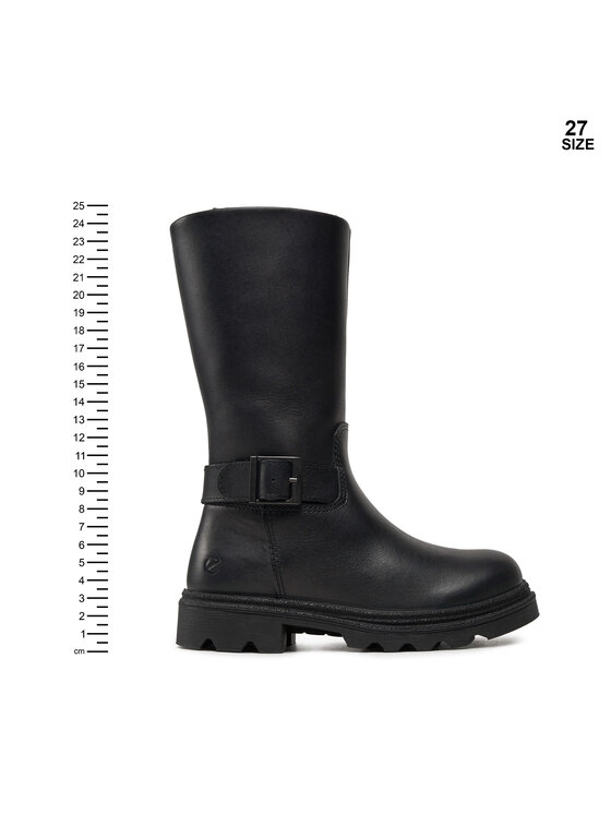 ECCO Čižmy ECCO Grainer K 72824201001 Čierna