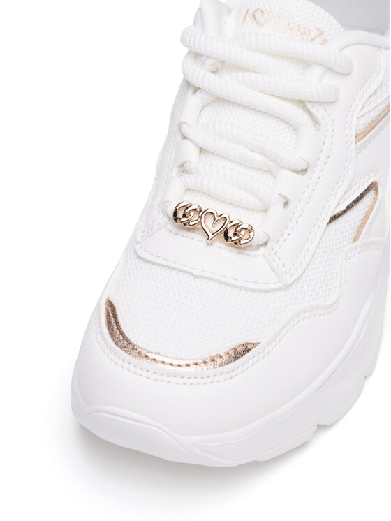 DeeZee Sneakersy DeeZee 3372701A Biela